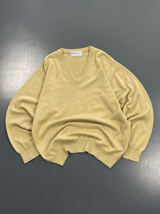 BURBERRY V-NECK JERSEY PREMIUM VINTAGE