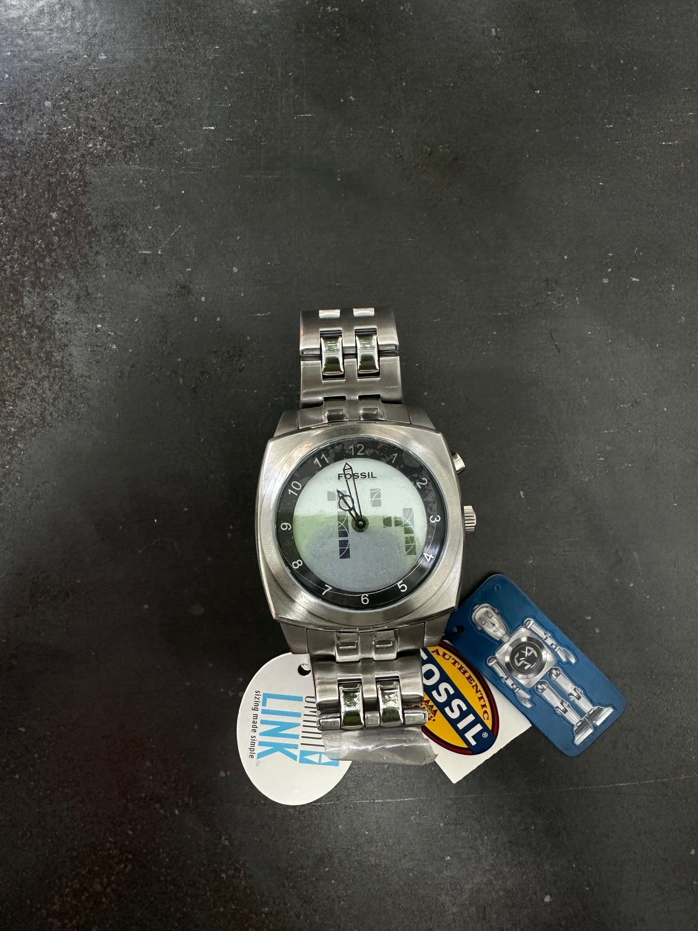RELOJ FOSSIL BIG TIC RETRO BRAND NEW