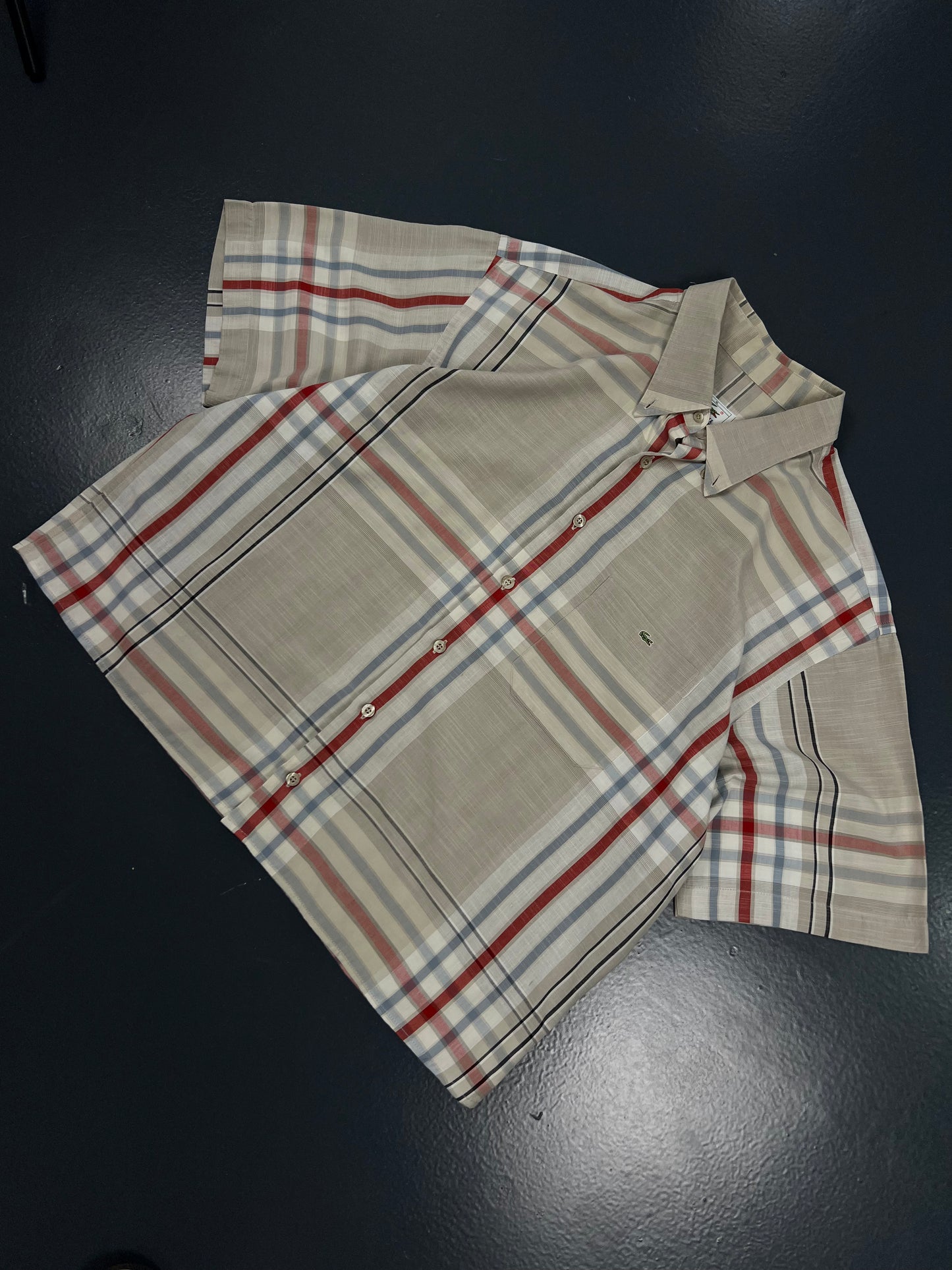 CAMISA CROPPED LACOSTE HANDMADE