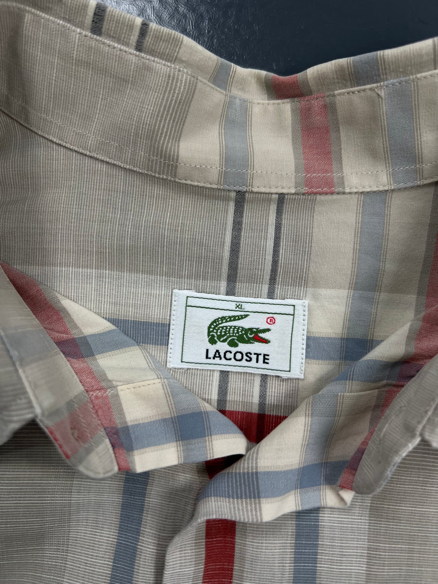 CAMISA CROPPED LACOSTE HANDMADE