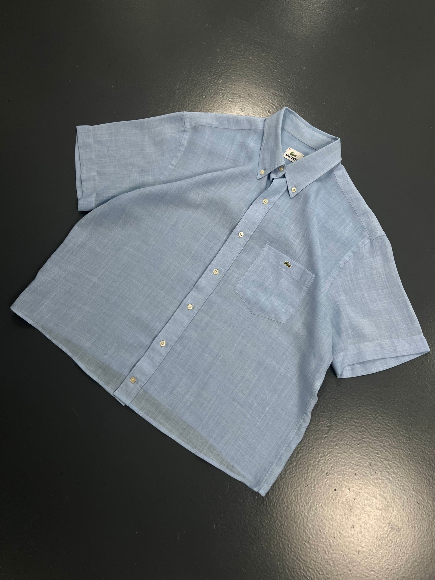 CAMISA CROPPED LACOSTE HANDMADE