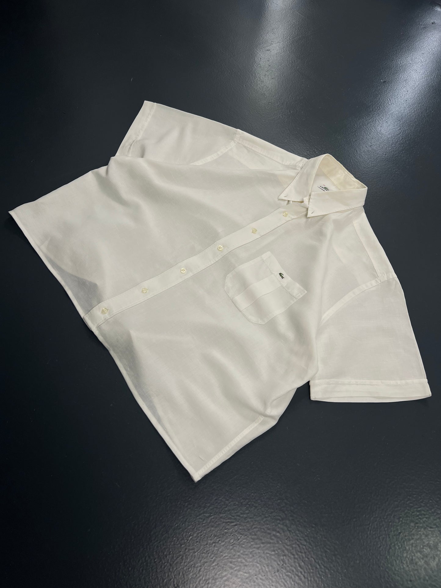 CAMISA CROPPED LACOSTE HANDMADE