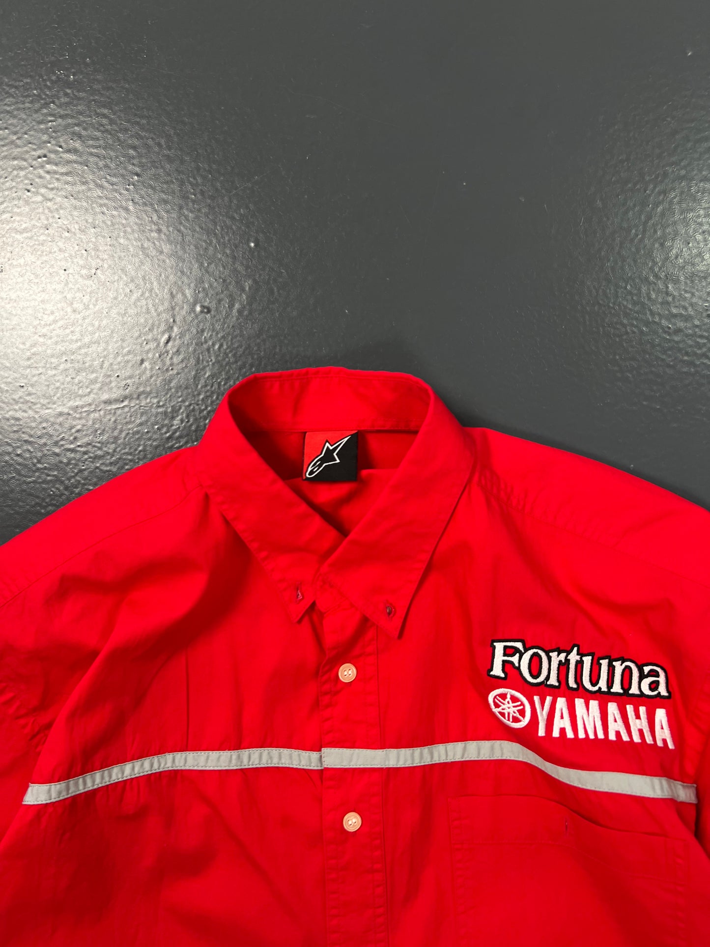 CAMISA CROPPED FORTUNA X YAMAHA HANDMADE