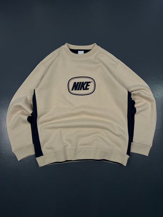 SUDADERA NIKE BEIGE VINTAGE