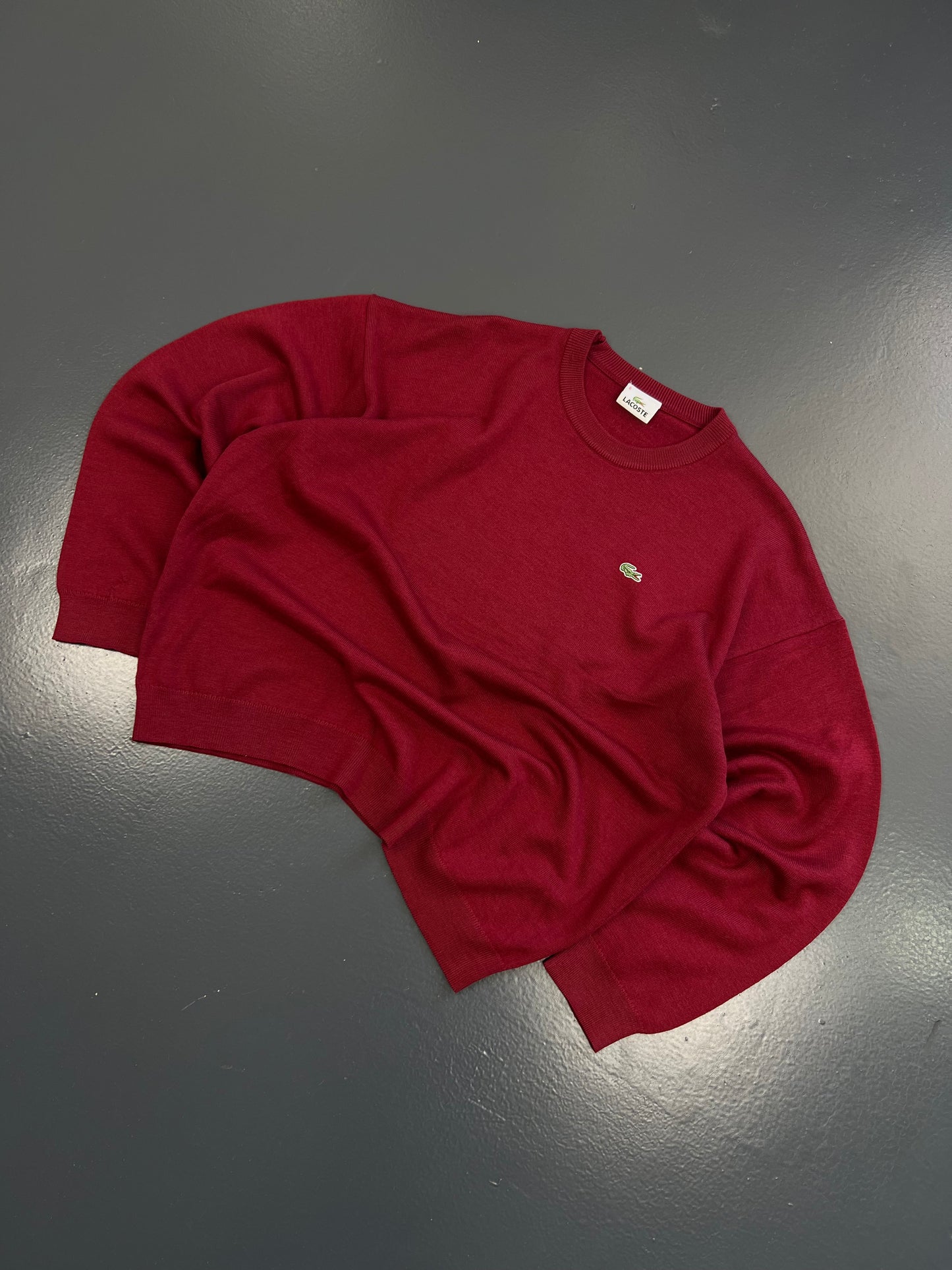 JERSEY LACOSTE ROJO CLASSIC