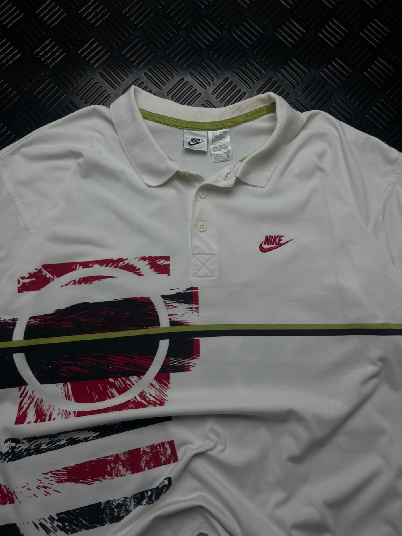 Detalle de polo nike challenge court vintage