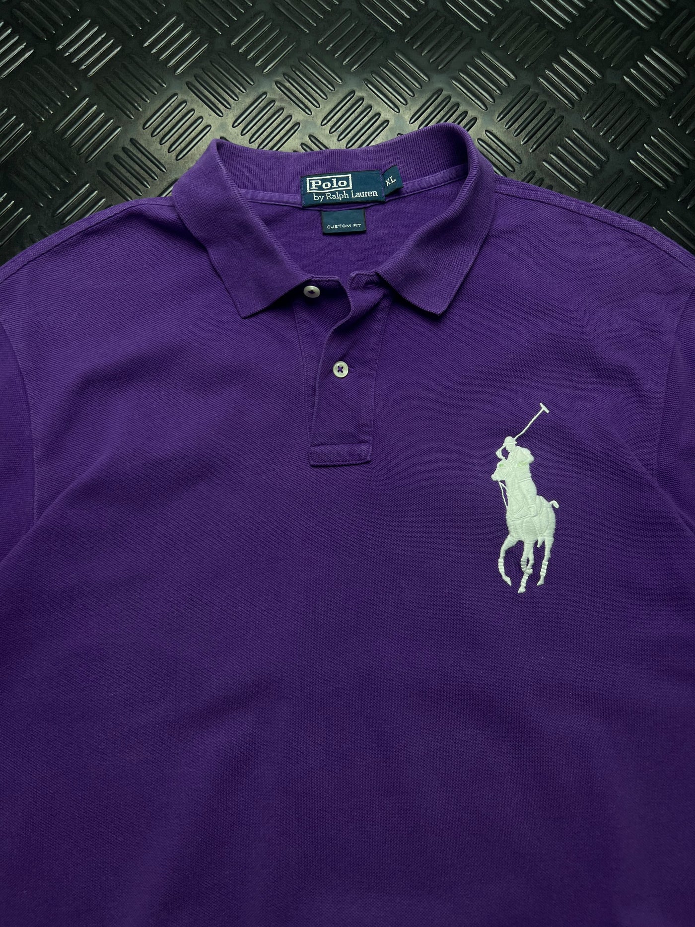 Detalle de polo ralph lauren big pony wimbledon