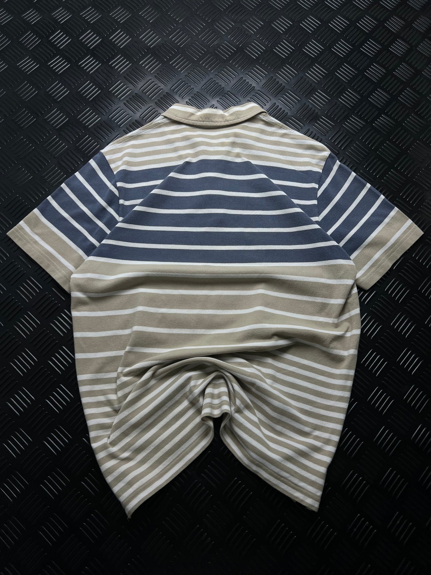 Detalle 5 de polo lacoste de rayas vintage