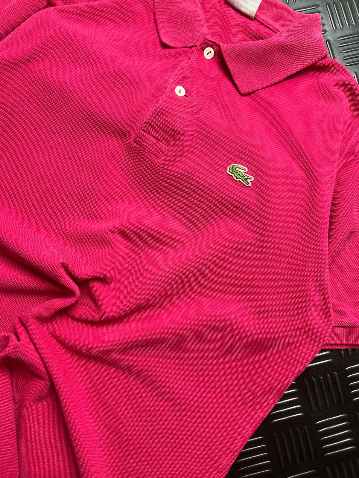 Detalle de polo lacoste vintage