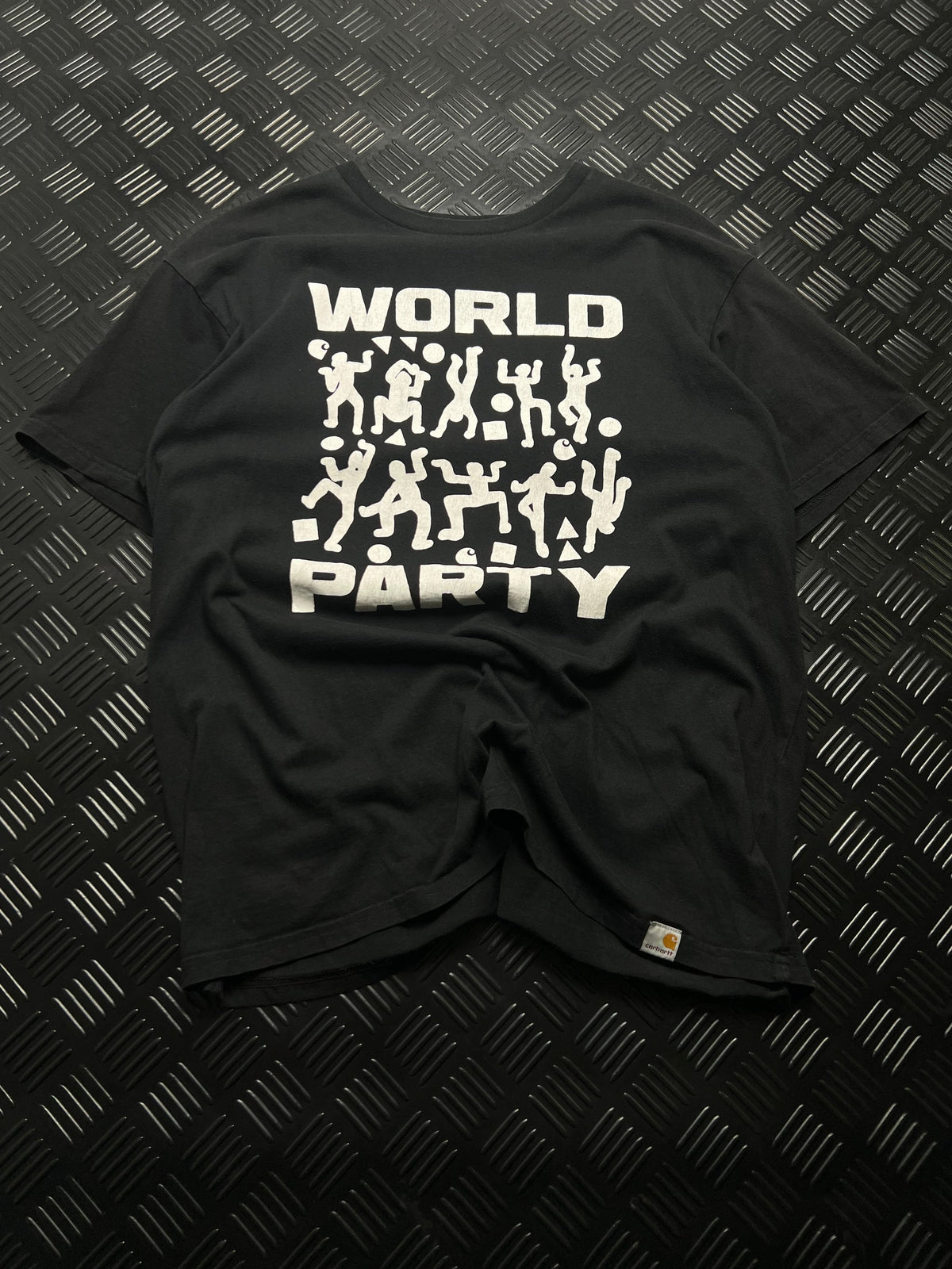 Vista frontal de camiseta Carhartt World Party