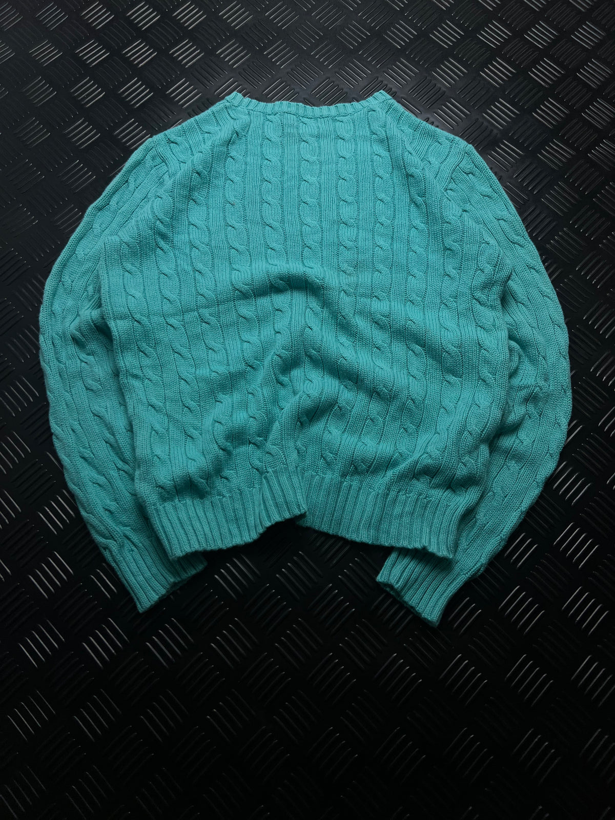 Polo Ralph Lauren: Jersey trenzado verde agua