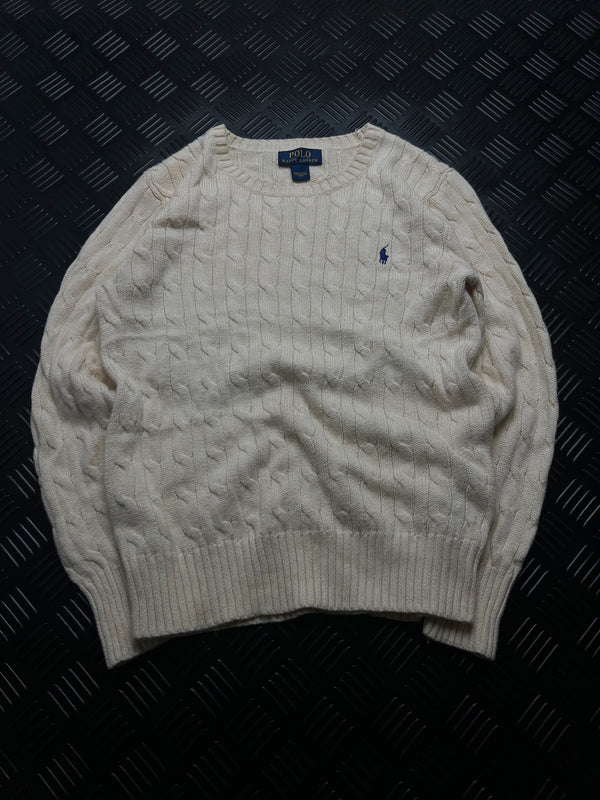 Polo Ralph Lauren: Jersey trenzado crudo