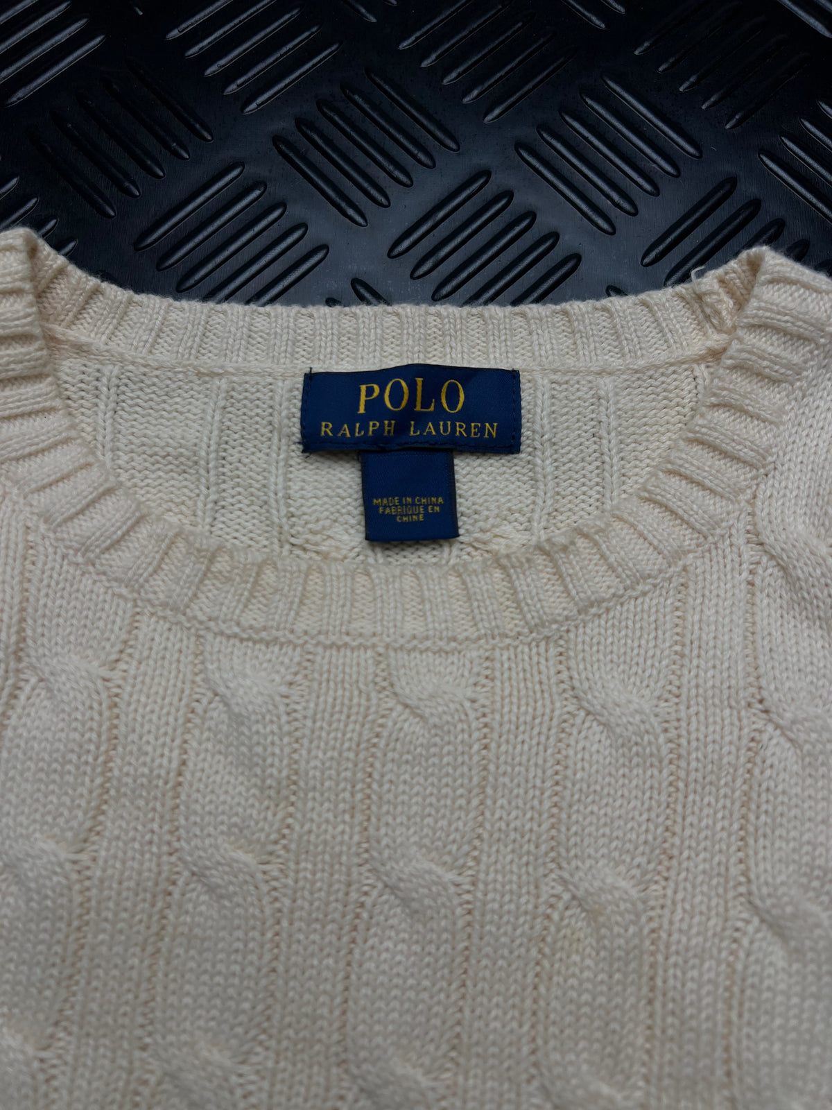 Polo Ralph Lauren: Jersey trenzado crudo