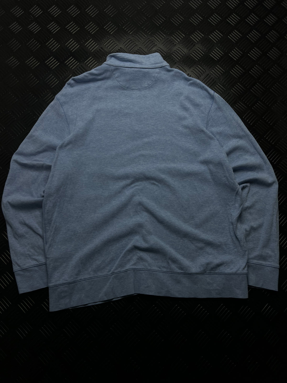 Polo Ralph Lauren: Sudadera azul claro con media cremallera
