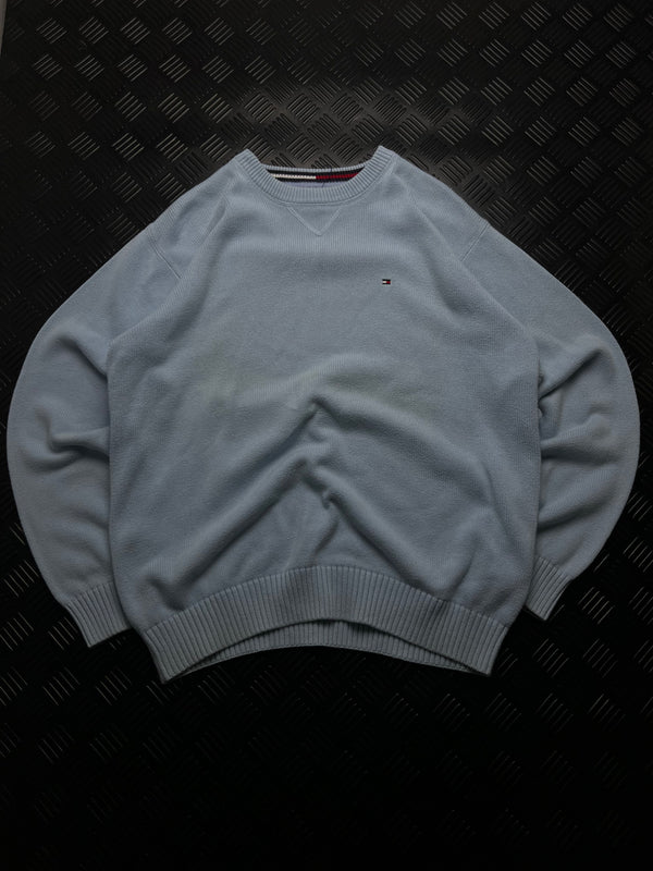 Tommy Hilfiger: Jersey azul claro básico