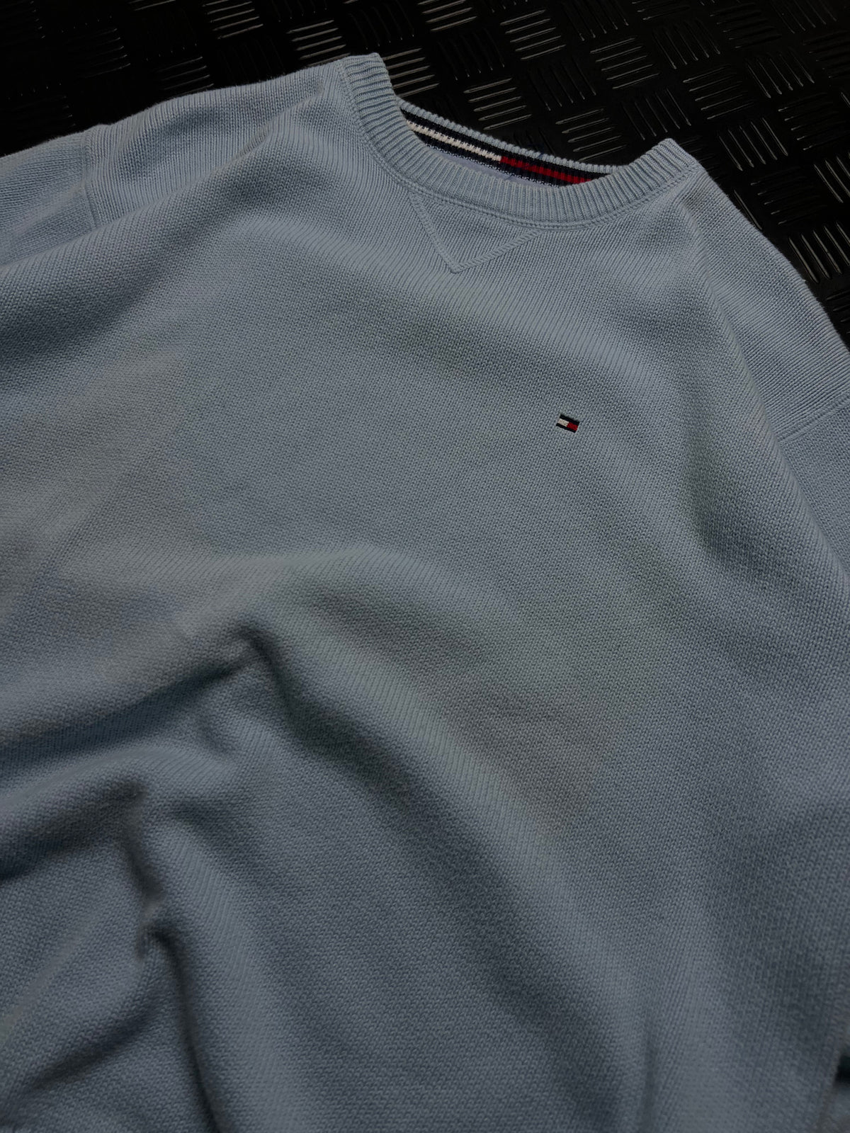 Tommy Hilfiger: Jersey azul claro básico
