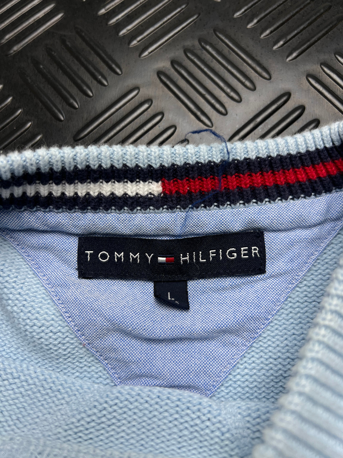 Tommy Hilfiger: Jersey azul claro básico