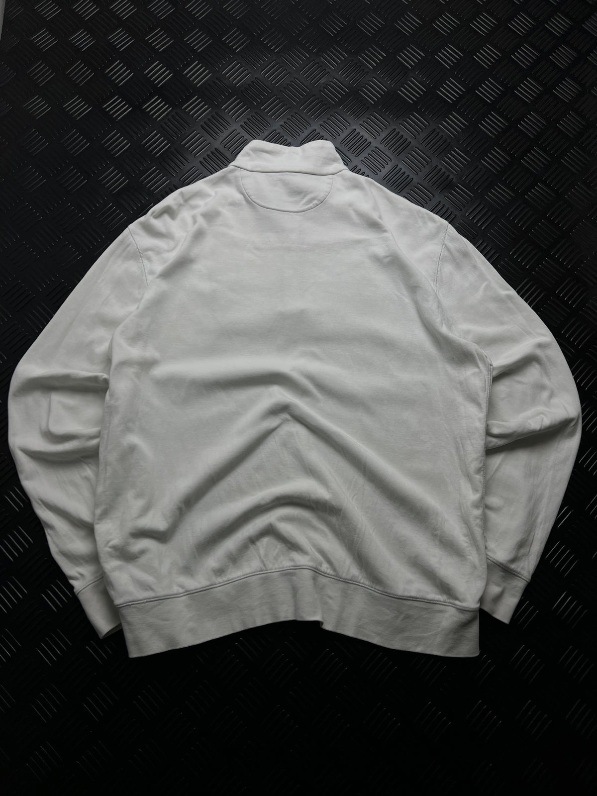 Polo Ralph Lauren: Sudadera gris claro con media cremallera