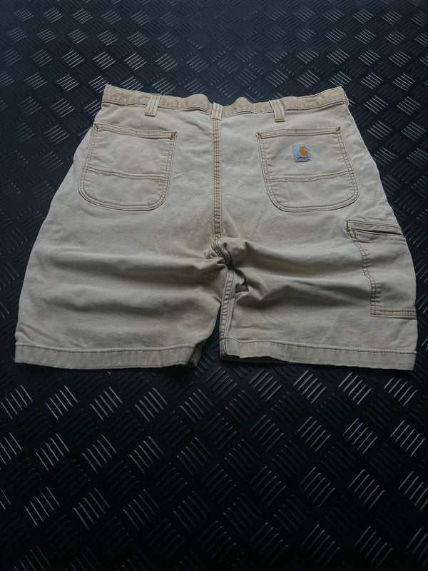 BERMUDAS RELAXED FIT CARHARTT · BEIGE — vista trasera