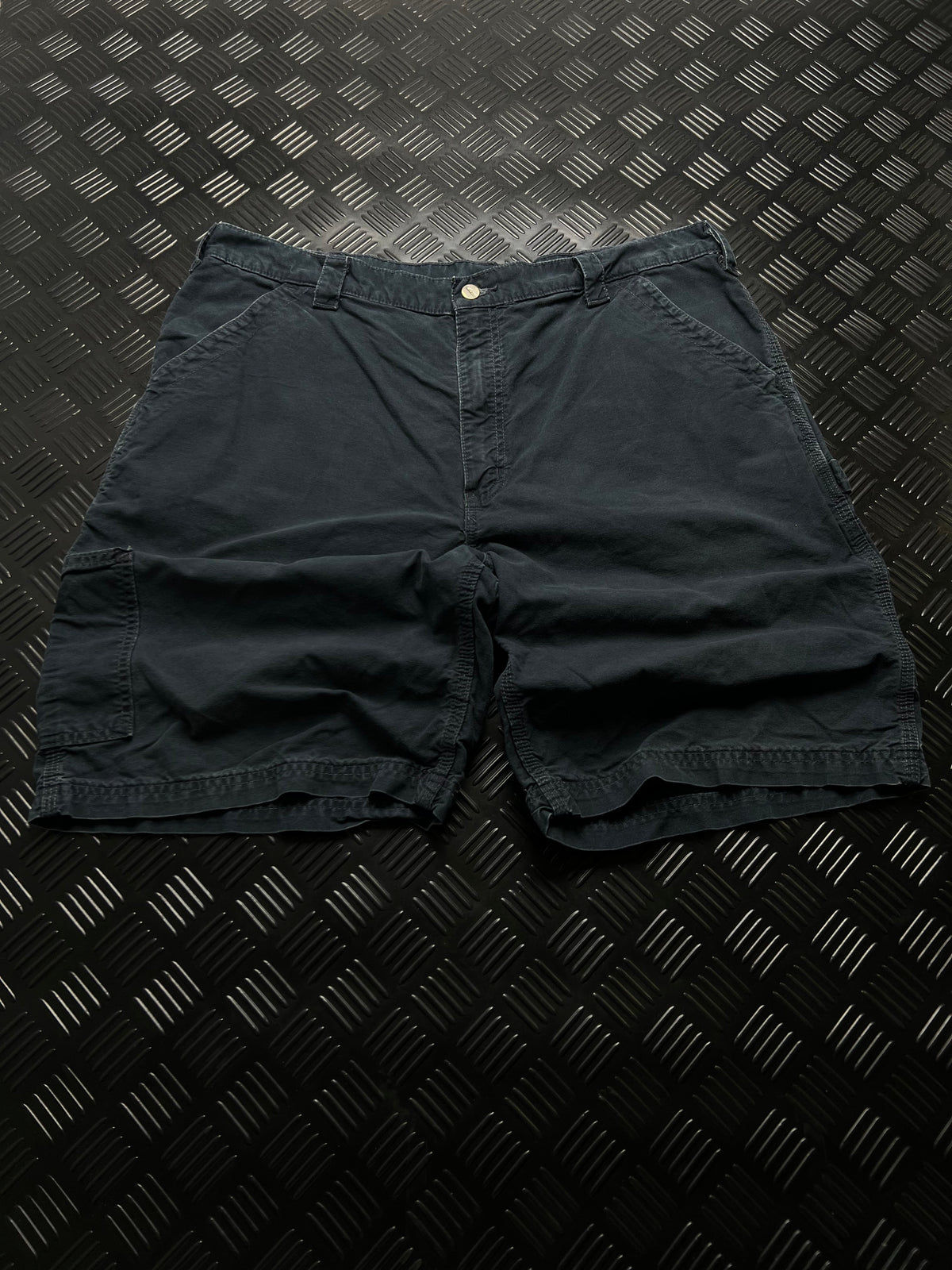 BERMUDAS B147 CARHARTT · AZUL MARINO — vista delantera