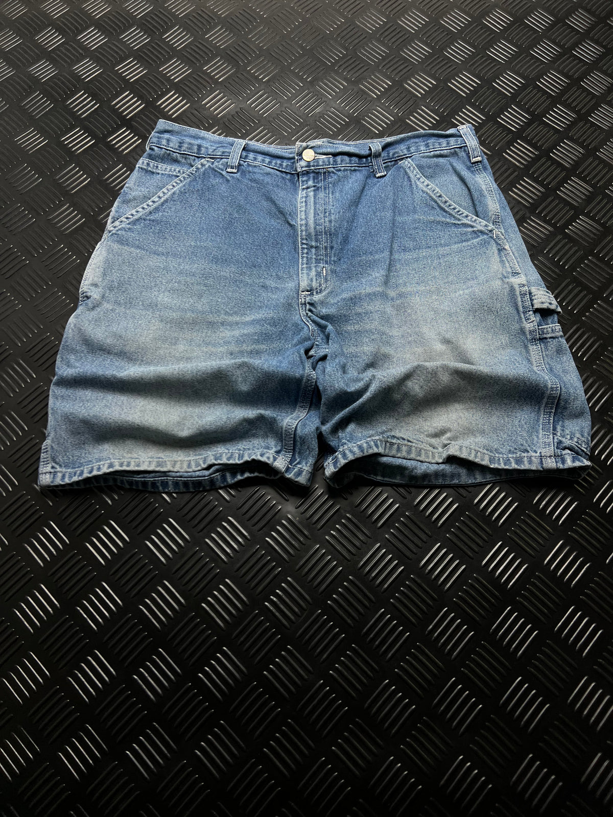 BERMUDAS VAQUERAS CARPENTER CARHARTT · AZUL — vista delantera
