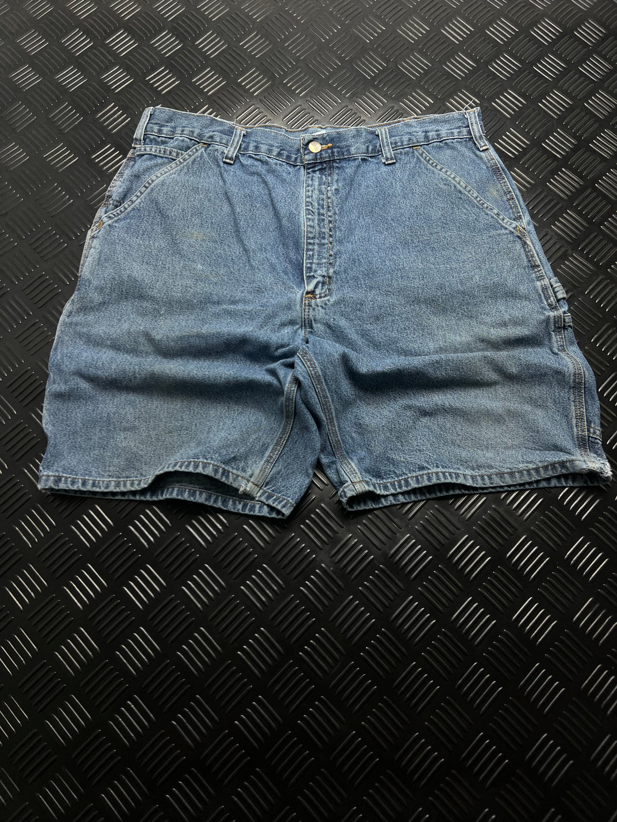 BERMUDAS VAQUERAS CARPENTER B28-DPS CARHARTT · AZUL — vista delantera