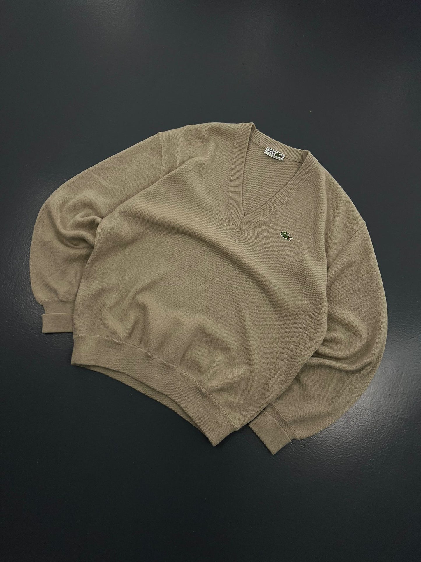 JERSEY LACOSTE BEIGE